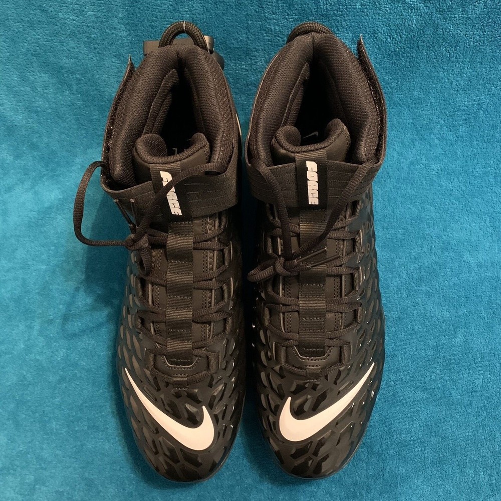 Nike Force Savage Pro 2 Black Football Detachable Mens Size 16 BV3981-001 - Picture 2 of 8